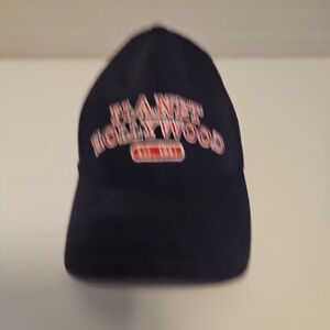 Vintage Planet Hollywood Hat Fitted Cap  Embroidered  New York 90s Est 1991